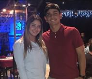 Andrés Giménez with his wife, Andrés Giménez’ official Instagram Handle: @andresgimenez